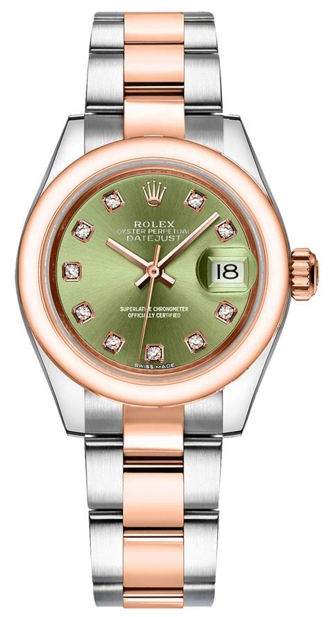 rolex gold grün damen|Rolex oyster damen.